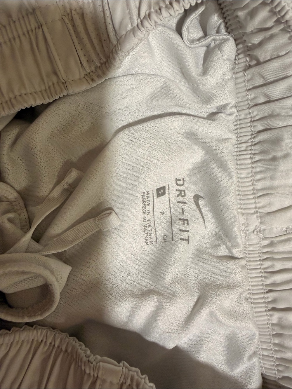 Nike Women's White Performance Athletic Shorts - Picture 2 of 2